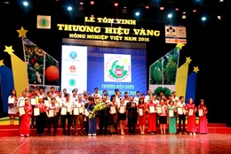  79 doanh nghiệp đạt Thương hiệu vàng nông nghiệp Việt Nam 
